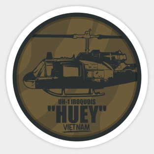 UH-1 Iroquois Huey Vietnam Sticker